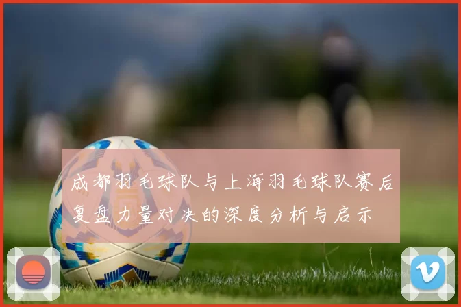 成都羽毛球队与上海羽毛球队赛后复盘力量对决的深度分析与启示