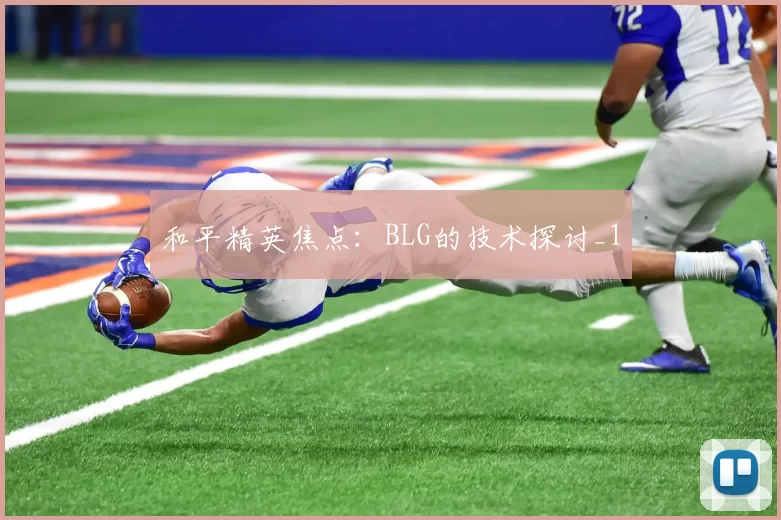 和平精英焦点：BLG的技术探讨_1